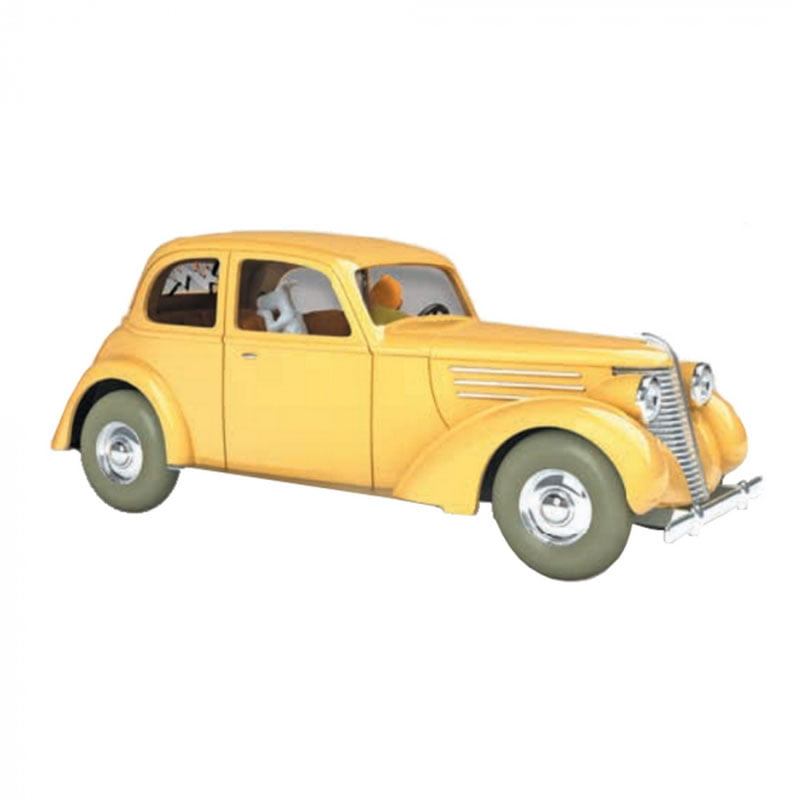 Tintin Car 61 1 24 Scale The Imperial Damaged Car Maya Toys