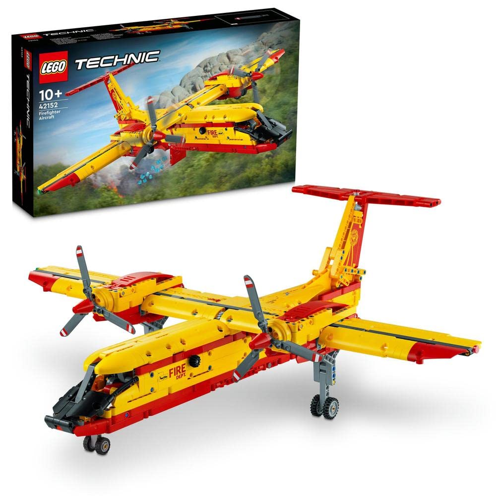 Lego Technic Firefighter Aircraft For Years Pieces