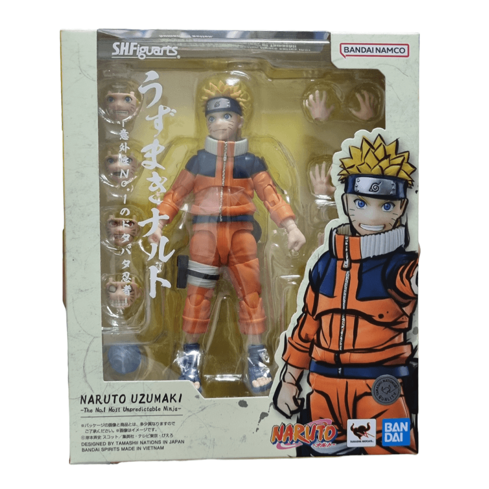 TAMASHII NATIONS Naruto Uzumaki SH Figuarts Action Figure For 15