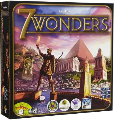 7 Wonders, Award Winning Strategy Game - Maya Toys