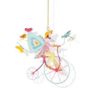 Blue Winged Triplet by L’oiseau Bateau France Wall Hanging