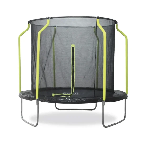 Plum 8ft Wave Springsafe® Trampoline & Enclosure