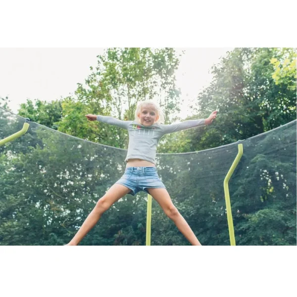 Plum 10 feet Wave Springsafe® Trampoline & Enclosure for age 6+ Years to Adult (upto 75 kgs) - Image 4