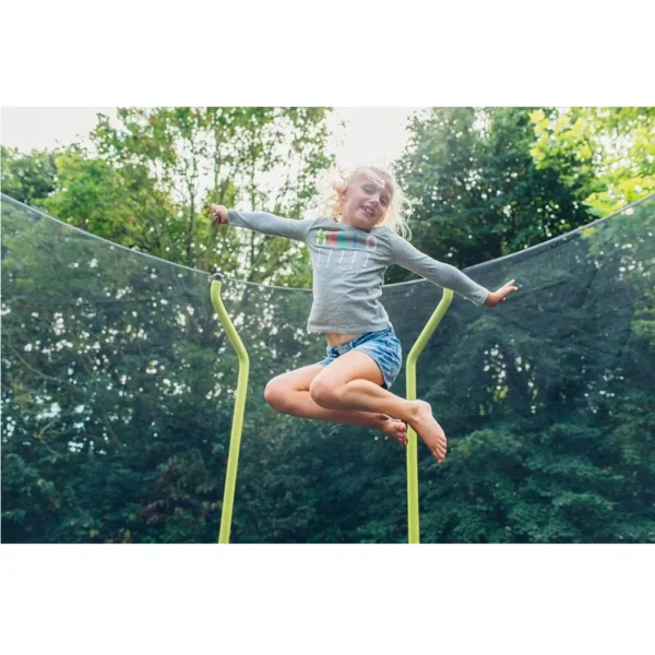 Plum 10 feet Wave Springsafe® Trampoline & Enclosure for age 6+ Years to Adult (upto 75 kgs) - Image 3