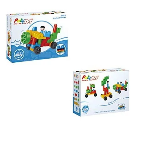 PolyM Creative Starter Kit Building Blocks (25 Piece) - Image 2
