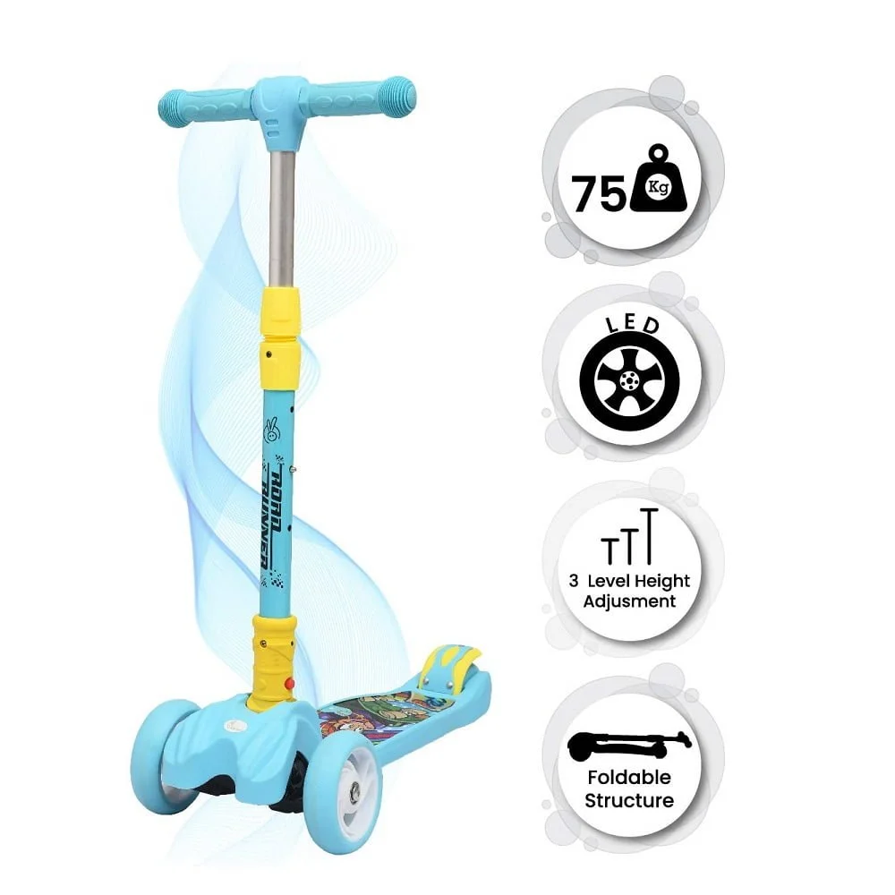 R for Rabbit Road Runner Scooter (Blue)