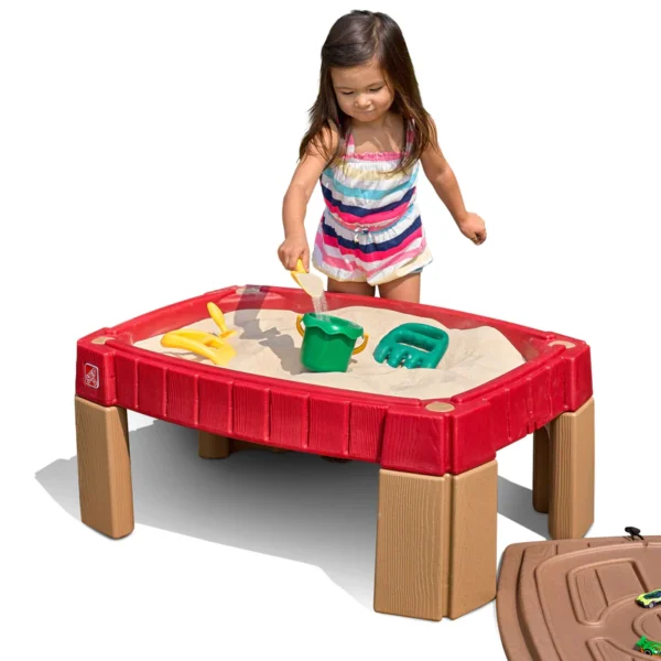 step2 naturally playful sand table for toddlers and kids