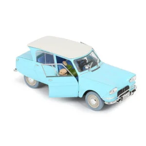 Tintin Car 1/24 Scale Doctor's Citroen AMI 6 Diecast Model