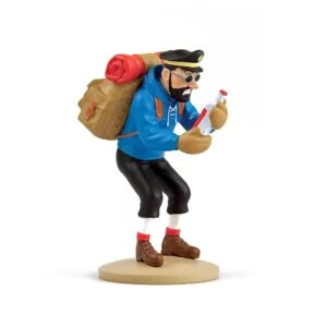 Tintin Resin Figurine - Captain Haddock with Empty Bottle Statue 12 cms