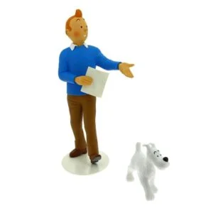 Musée Imaginaire Collection - Tintin & Snowy Statue (height 26 cms) Resin Collectible