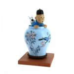 tintin blue lotus vase from the icons collection