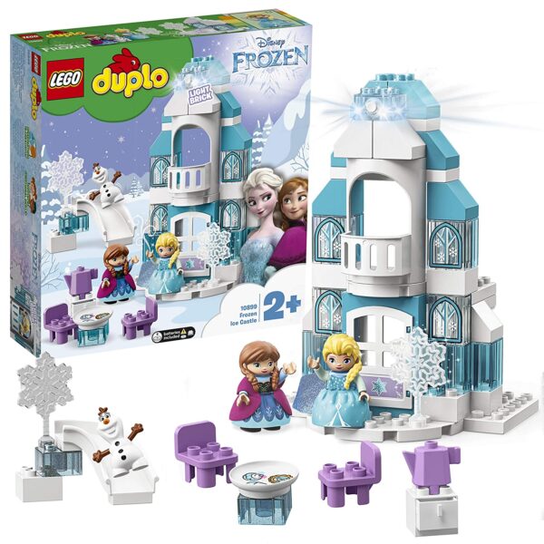 lego frozen castle directions