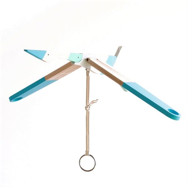 Eguchi Wooden Mobile Seagull Blue for Baby & Kids - Image 3