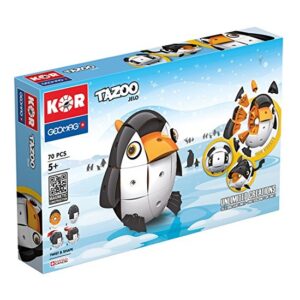 Geomag Kor - Tazoo Jelo Magnetic Building Blocks for Age 5+ Years (70 Pcs)