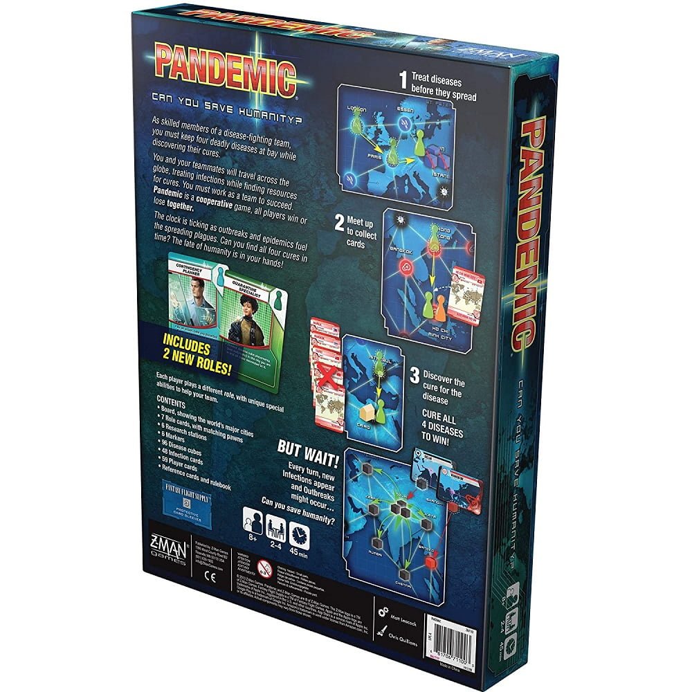Pandemic Board Game by Z-Man Games for 8+ Years (Original) - Image 6
