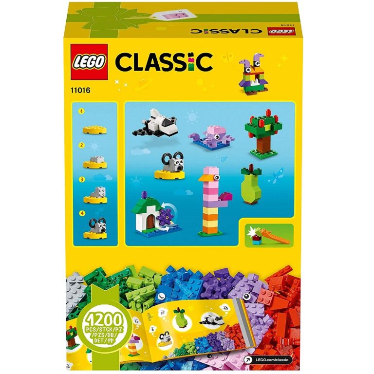 Lego Classic 11016 Creative Building Bricks (1200 Pcs) - Maya Toys