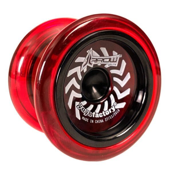 Yoyofactory Arrow Elite Red Yoyo (Responsive & Unresponsive) - DNA Yoyo