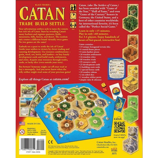 Funskool Catan 5th Edition Board Game by Mayfair Games (Original by Funskool) - Image 2