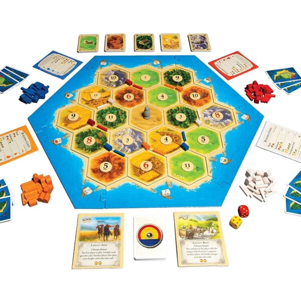 Funskool Catan 5th Edition Board Game by Mayfair Games (Original by Funskool) - Image 4