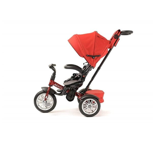 Bentley 6 in 1 Baby Tricycle & Stroller Red - Image 5