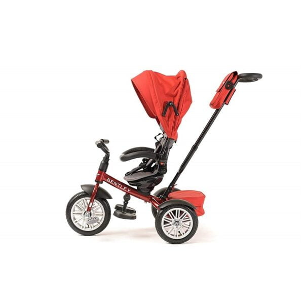 Bentley 6 in 1 Baby Tricycle & Stroller Red - Image 2