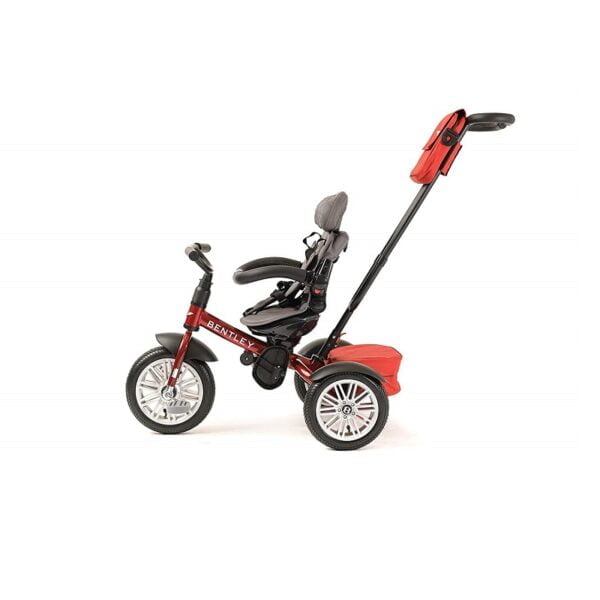 Bentley 6 in 1 Baby Tricycle & Stroller Red - Image 3