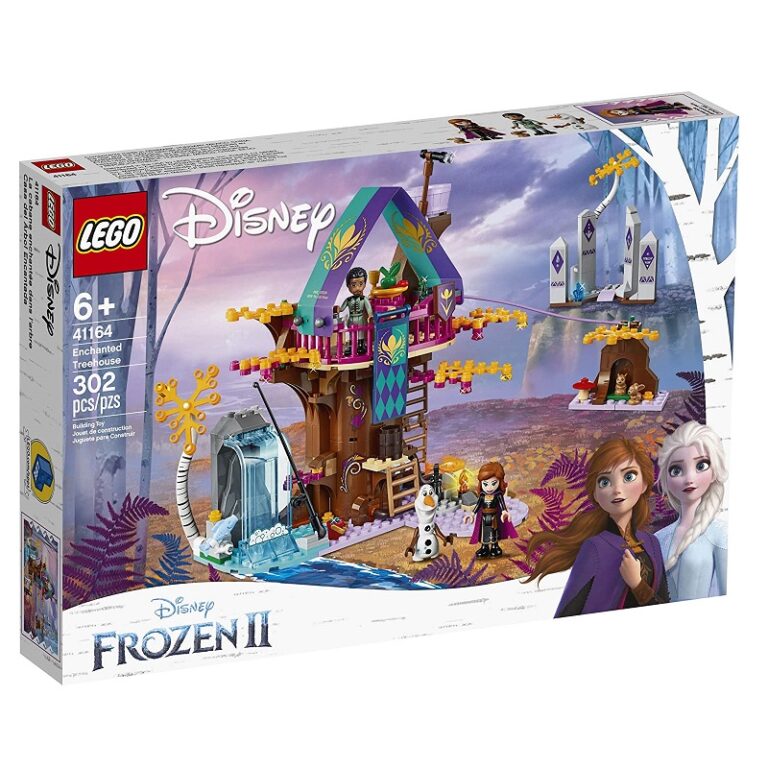 frozen 2 enchanted treehouse lego set