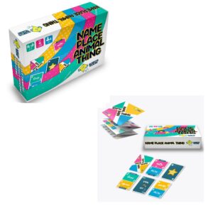 Name Place Animal Thing Card Game for 8-99 Yrs