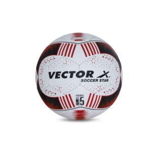 Vector X Soccer Star Football White Red