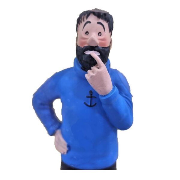 Tintin Resin Figurine - Sceptical Haddock (height 13 cms) - Image 2