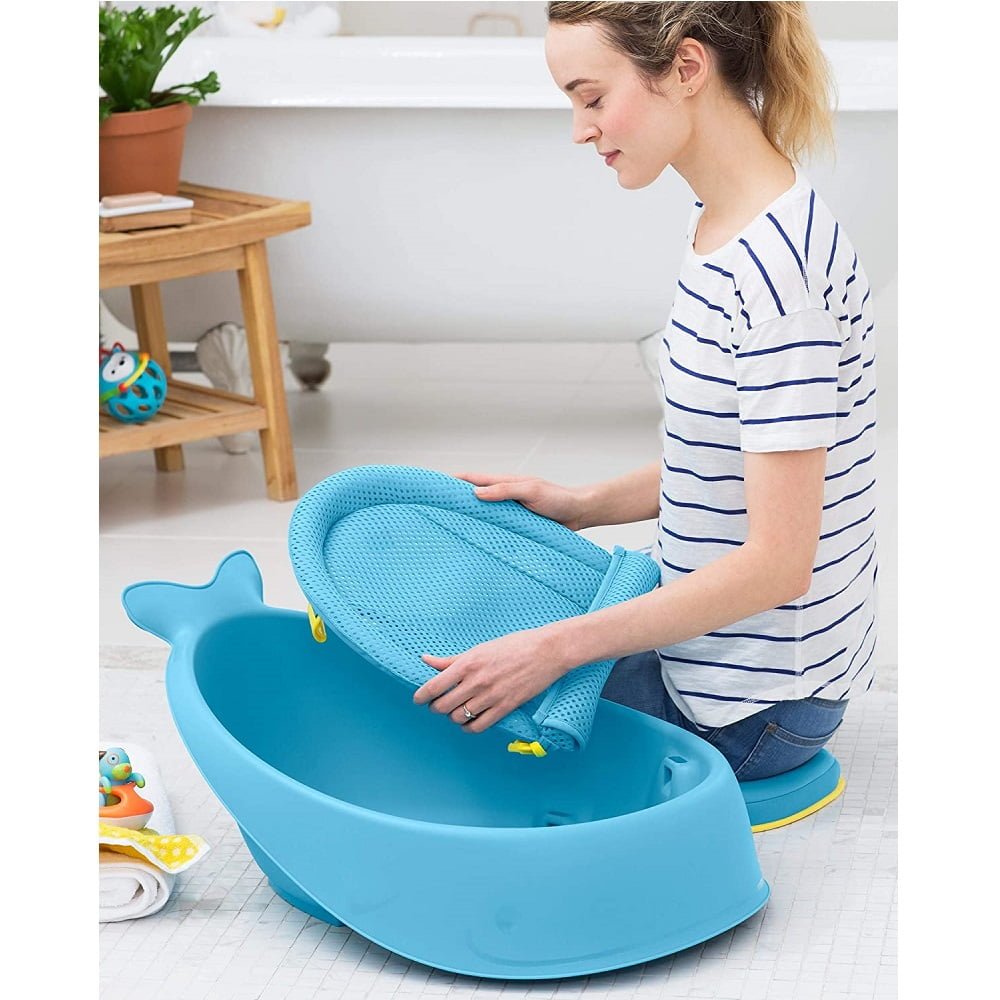 Skip Hop Moby Smart Sling Stage Baby Bath Tub Blue Maya Toys