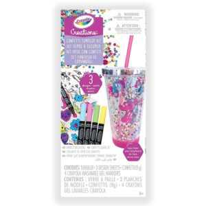 Crayola Confetti Tumbler Kit For Age 6+ Years