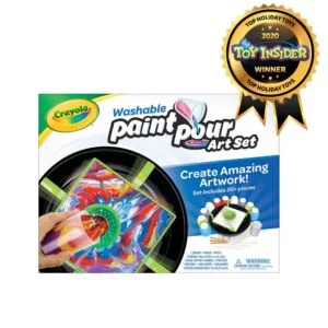 Crayola Washable Paint Pour Art Set for 8+ Years