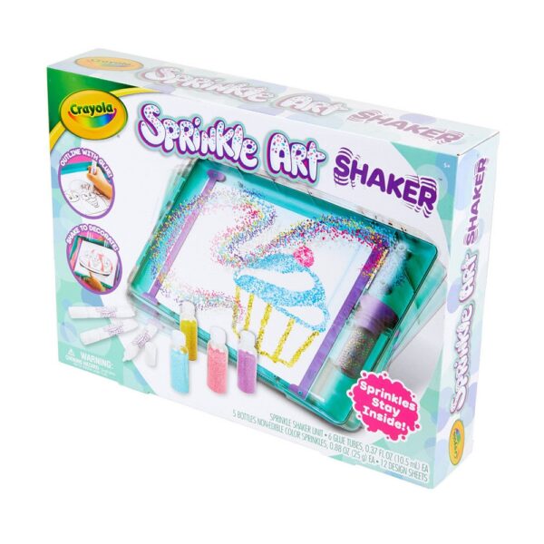 Crayola Sprinkle Art Shaker for age 5+ Years, art and craft kit - Image 4