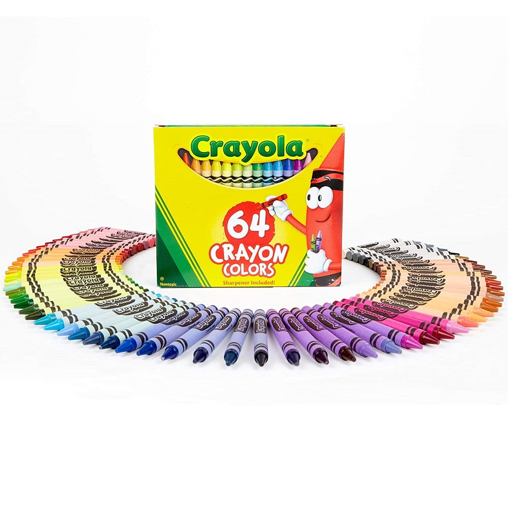 Crayola 64 Crayon Box for Age 3+ Years, Gift, Color, Art and Craft - Image 5