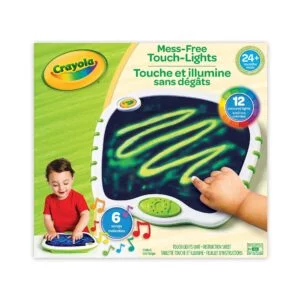 Crayola Touch Lights Mess Free Pad with Light & Sound for Toddlers age 2+ Years