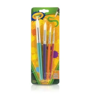 Crayola Big Paint Brushes (4 Count round)