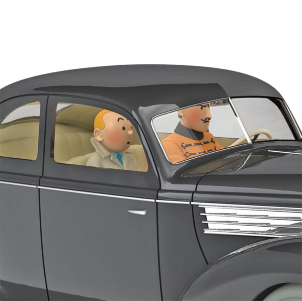 Tintin Car #28 1/24 Scale The Packard of Muskar XII Diecast Model - Image 2