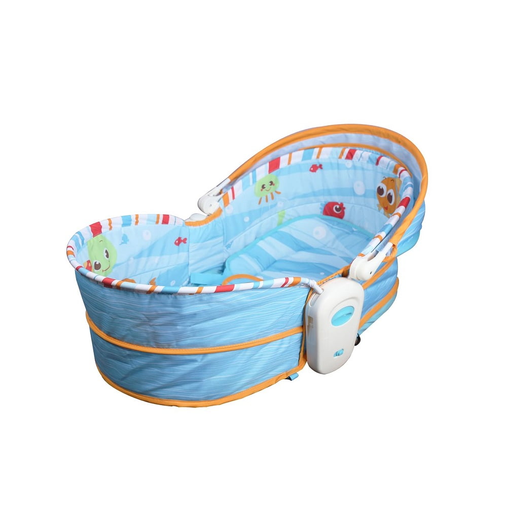 Mastela 5 in 1 Baby Rocker & Bassinet 6038 (Blue) - Image 5