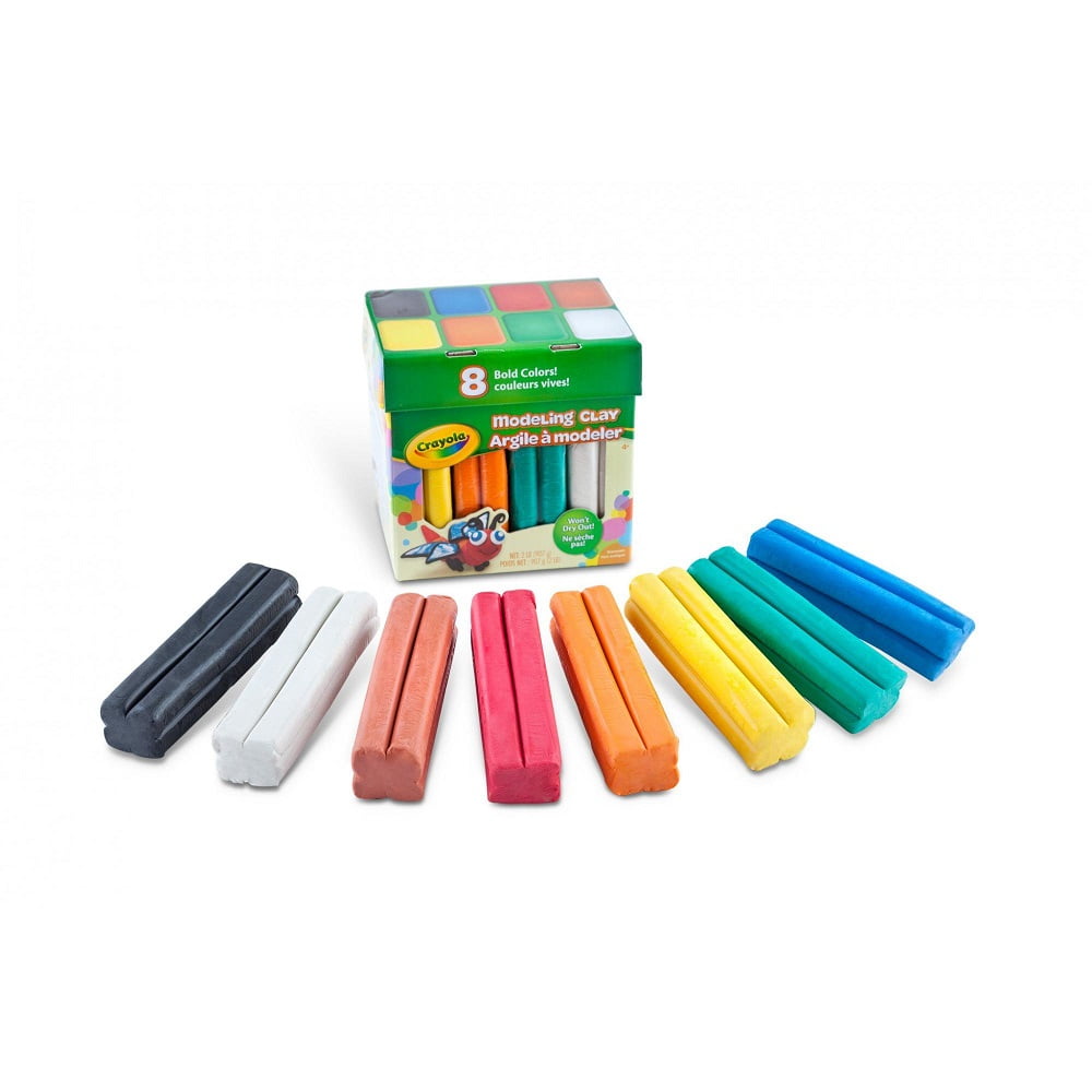 Crayola Modelling Clay Jumbo Pack of 8 Colors (907 gms) - Image 3