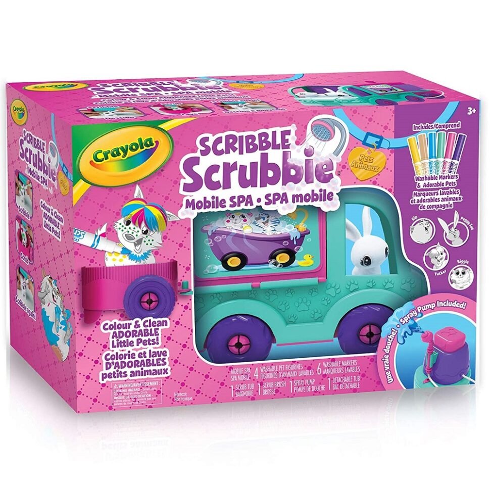 Crayola Scribble Scrubbie Pets! Scrub Tub Playset Review