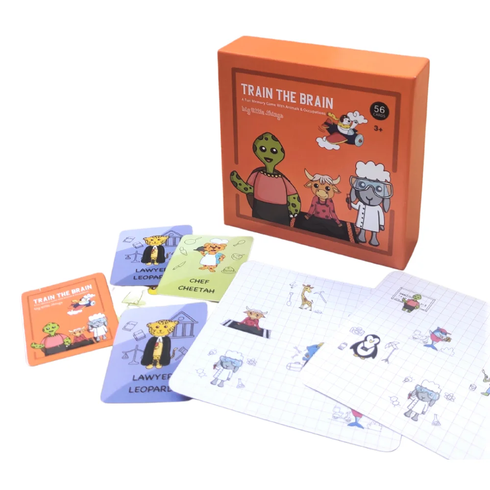 Train the Brain Fun Memory Game for Kids Age 3+ Years - Image 3