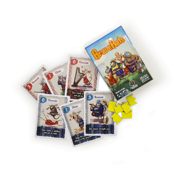 BraveRats Card Game for 2 Players Age 8-99 Years - Image 2