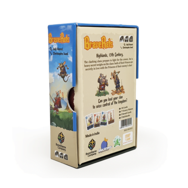 BraveRats Card Game for 2 Players Age 8-99 Years - Image 6
