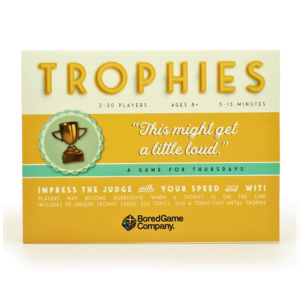 Trophies Creative Party Card Game for 2-30 Players Age 8-99 Years