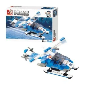 Sluban Armed Helicopter Building Blocks (133 Pcs) for Age 6+ Years