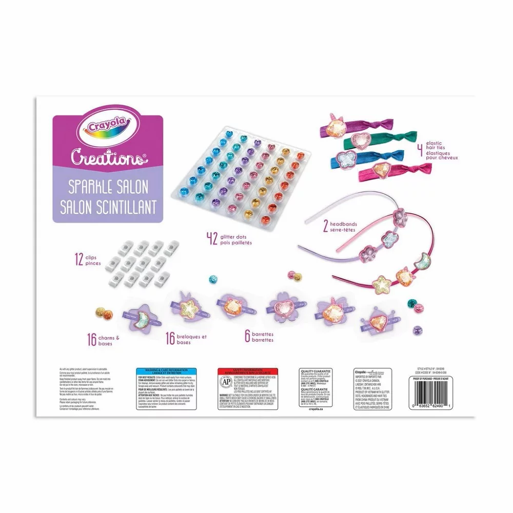 Crayola Creations Sparkle Salon Jewelery Kit for Age 8+ Years - Image 2