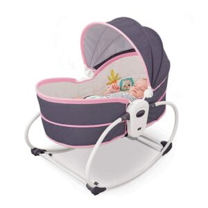 Mastela (Original) 5 in 1 Baby Rocker & Bassinet 6033 Pink