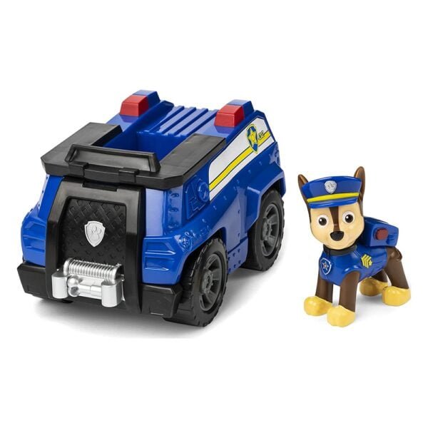 Paw Patrol Chase's Patrol Cruiser Vehicle for Age 3+ Years - Maya Toys