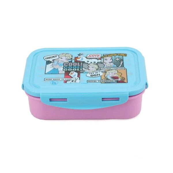 Disney Frozen Stainless Steel Lunch Box With Snap Lid Inner Container (700 ML) - Multicolor - Image 2
